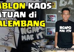 SABLON KAOS SATUAN DI PALEMBANG